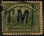 timbres-poste stamps Haiti 1920 Revenue Fiscal T.M. Timbre Mobile